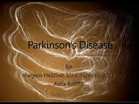 Ppt Parkinsons Disease Powerpoint Presentation Free Download Id2516300