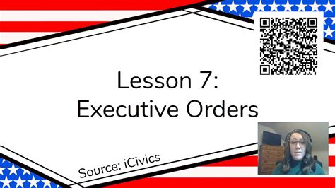 Lesson Executive Orders Icivics Executive Branch Unit Youtube