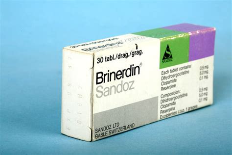 Brinerdin Treatment High Blood Pressure Editorial Stock Photo - Stock ...