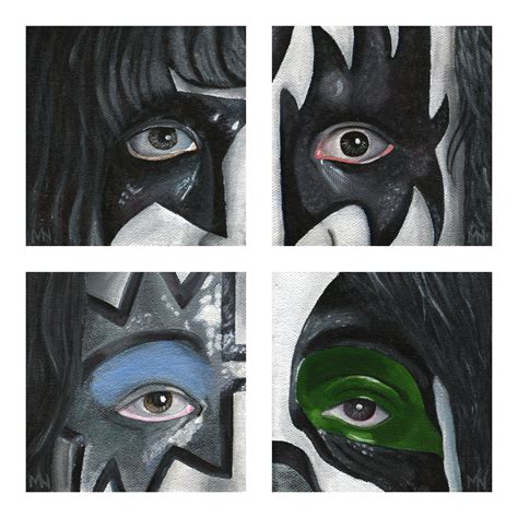 Kiss Band Painting