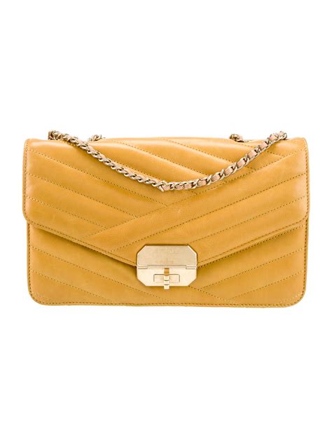 Chanel Gabrielle Flap Bag Yellow Shoulder Bags Handbags Cha