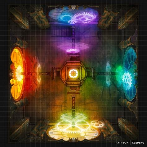 Arcane Clocktower Various Sizes Cze And Peku On Patreon Dnd World