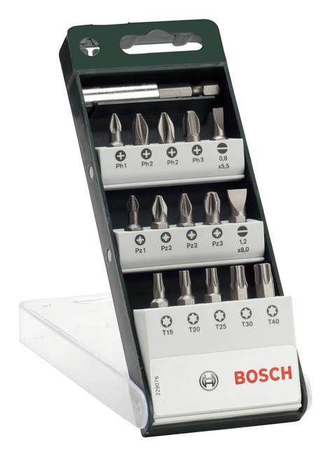 Bosch Accessories Jeu D Embouts Pi Ces Vis Fente