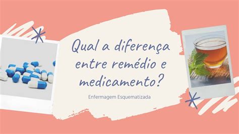 Entenda A Diferen A Entre Rem Dio E Medicamento Cenapet