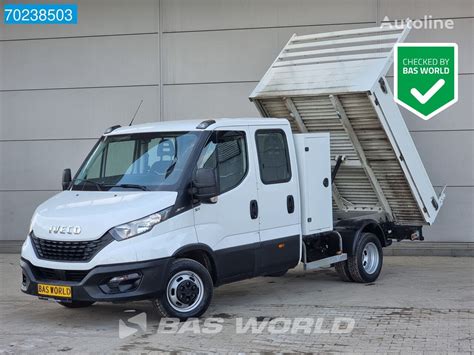 IVECO Daily 35C14 Nwe Type Kipper Met Kist Dubbel Cabine 3 5t Trekhaak