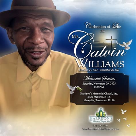 Remembering the Life of... - Harrison's Memorial Chapel, Inc. | Facebook