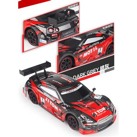 Buy 2 4G 4WD Drift Stunt Racing Car High Speed RC Drift Car GTR RC F