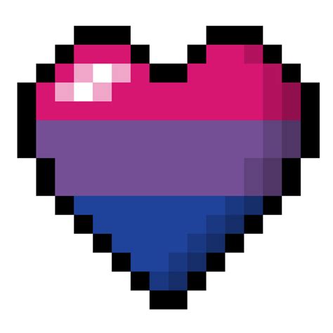 Pixel Art Bi Flag Lgbtq Flags 8 Bits Iphone Wallpaper Pattern