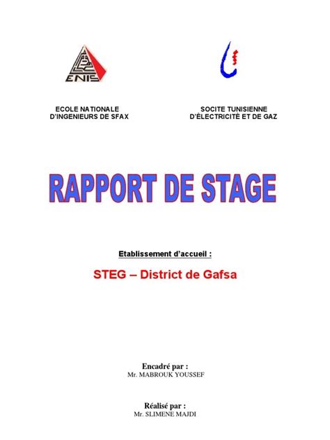 Exemple Pour Un Rapport De Stage Image To U