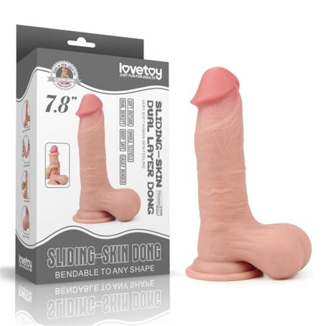 Dildo Ultra Realista De Pulgadas Slinding Skin Magia Y Seducci N