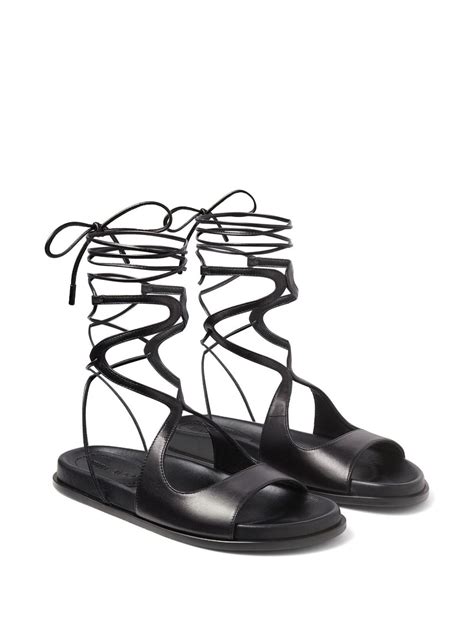 Jimmy Choo Azure Gladiator Sandals Farfetch