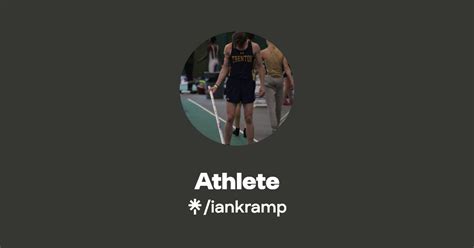 Athlete Instagram Tiktok Linktree