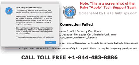 Scam Alert Avoid This Dangerous Apple Tech Support Scam