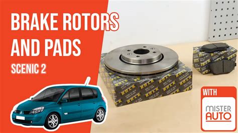 How To Replace The Front Brake Discs And Pads Scenic Mk2 🚗 Youtube