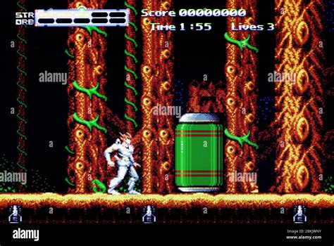 Strider Returns Journey From Darkness Sega Genesis Mega Drive