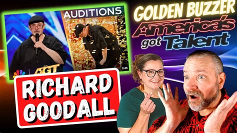 First Time Reaction To Richard Goodall S Golden Buzzer Performance Of