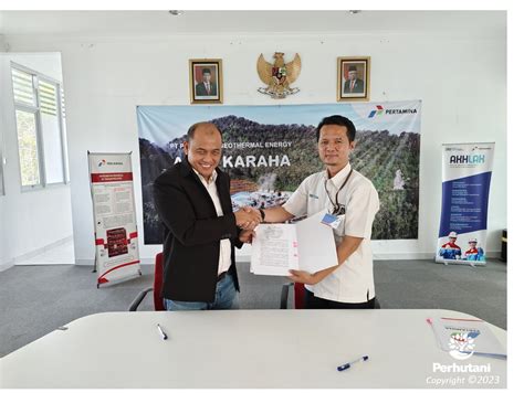 Perhutani Perhutani Bersama PT Pertamina Gheothermal Energy Teken PKS