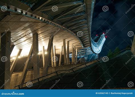 Holmenkollen Ski Jump in Oslo Stock Image - Image of jump, olympic ...