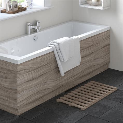 Hudson Reed Driftwood 1700 Front Straight Bath Panel Off277