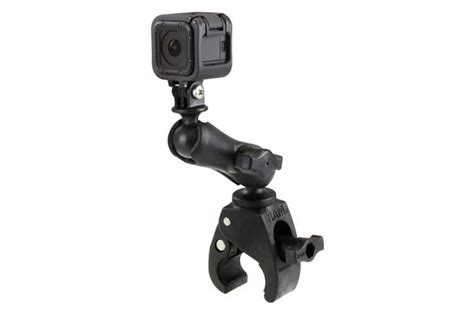 Ram Small Tough Claw Mount With Custom Gopro Hero Adapter Riders