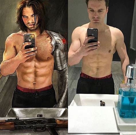 Pin By Naja Md Yusof On Sebastian Stan 2 ️ Sebastian Stan Shirtless