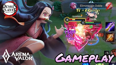 Gameplay MVP Keera Jungla Nezuko Chan Arena Of Valor YouTube