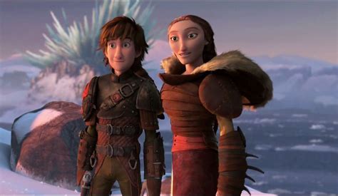 Hiccup With His Mother Valka In Httyd2 Dreamworks Dragons Dreamworks Animation Disney And