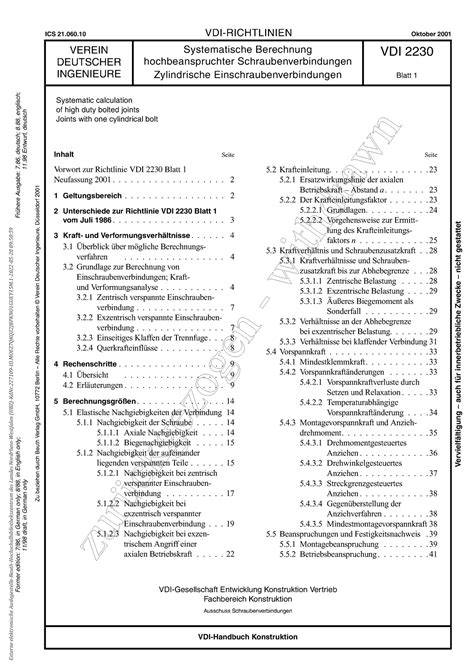 Vdi Zur Ckgezogen Fr Here Ausgabe Deutsch Englisch