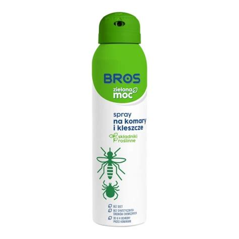 Bros Spray Na Komary I Kleszcze Ml Zielona Moc Drogeriejasmin