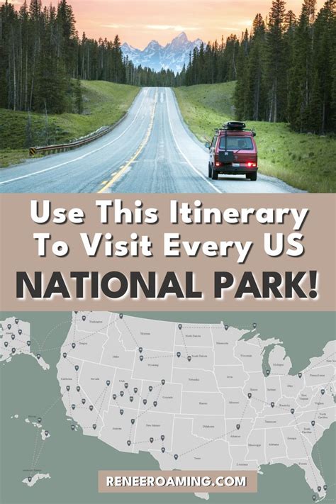 See Every National Park On This Epic Cross Country Road Trip In 2021 Road Trip Places