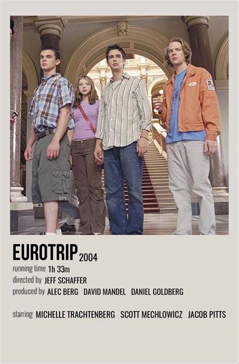 eurotrip in 2024 | Romcom movies, Iconic movies, Comedy movies