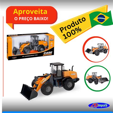 Trator P Carregadeira Pneus De Borracha Shopee Brasil