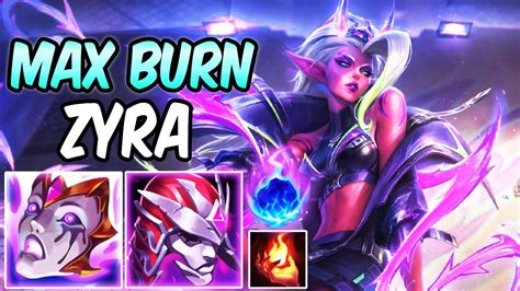 Full Ap Max Burn Zyra Mid Gameplay League Of Legends Youtube