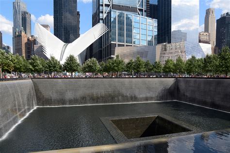 Ground Zero Reflecting Pool And Oculus Station House New York