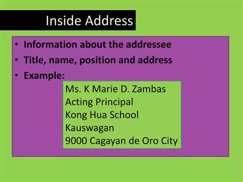 Writing an effective application letter | PPTX