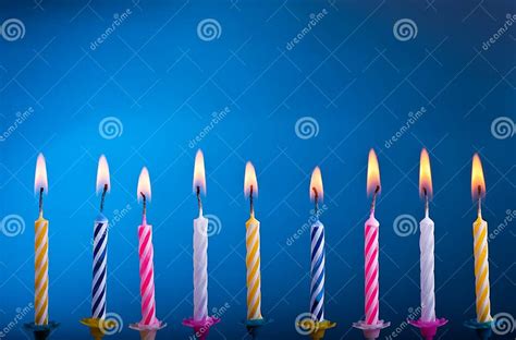 Birthday Candles Stock Image Image Of Flame Objects 19171671