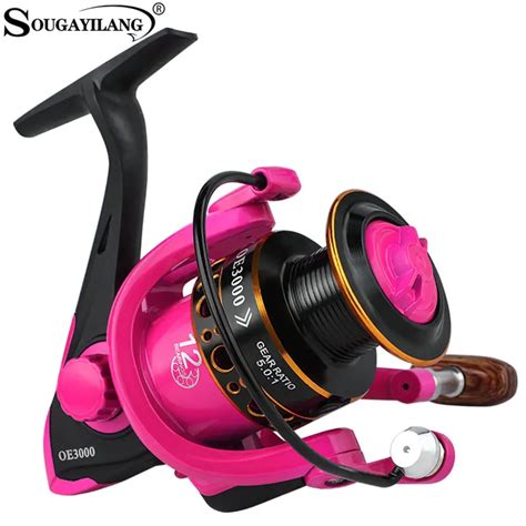 Sougayilang Fishing Reel 5 0 1 Gear Ratio 1000 3000 Series Spinning