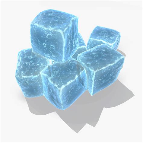 Cubo De Gelo Modelo 3D 9 Fbx Obj Max Free3D