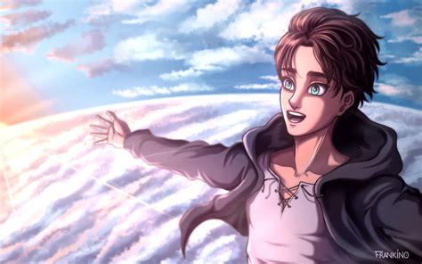 Eren Freedom Wallpapers 4k Hd Eren Freedom Backgrounds On Wallpaperbat