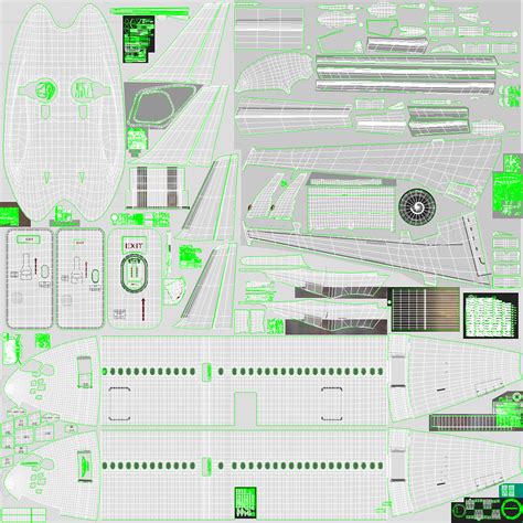 3D airbus a220 100 interior - TurboSquid 1610996