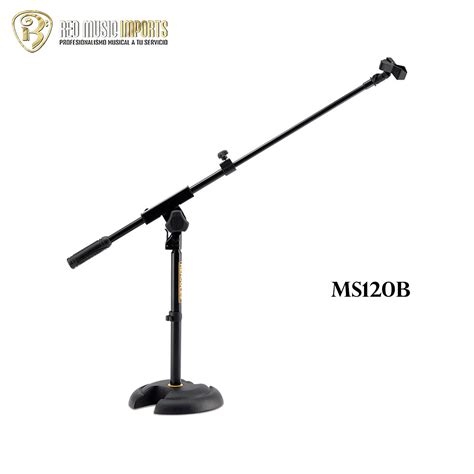 Pedestal Hercules Con Clip De Pluma Y Micr Fono Ms B Red Music Imports