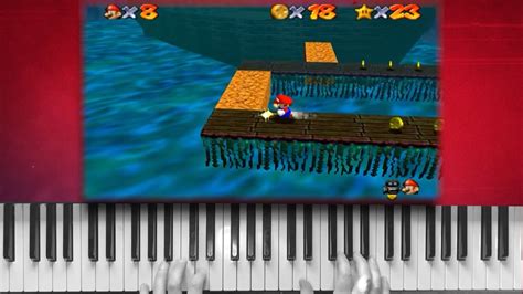 Dire Dire Docks Super Mario 64 Piano Cover Rmario