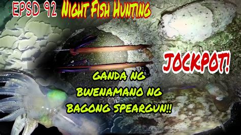 Epsd Night Spearfishing Phillippines Pamamana Sa Gabi Naglabasan