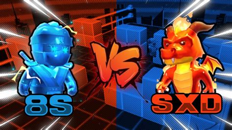 S Vs Sxd Clan War Stumble Guys Clan War Epic War Youtube