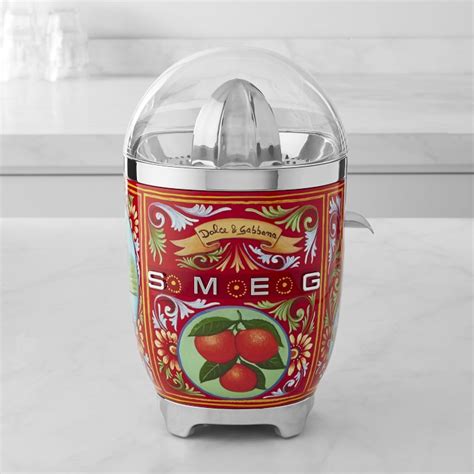 Smeg Dolce Gabbana Citrus Juicer Williams Sonoma