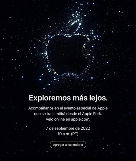 Apple lanzaría el iPhone 14 el próximo 7 de septiembre