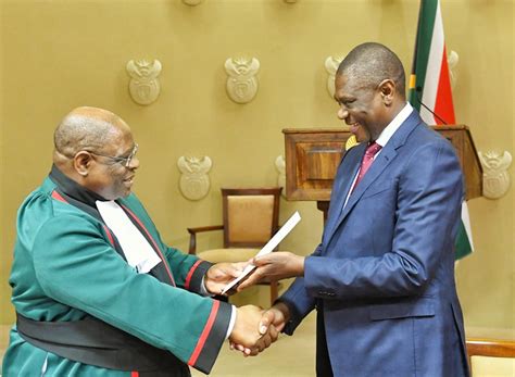 Mashatile Sworn In As Acting President While Ramaphosa Visits Burundi