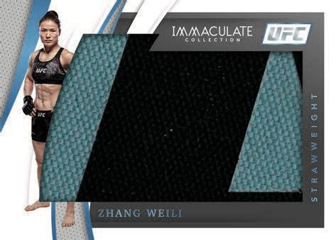 Panini Immaculate Ufc Checklist Set Details Boxes Review