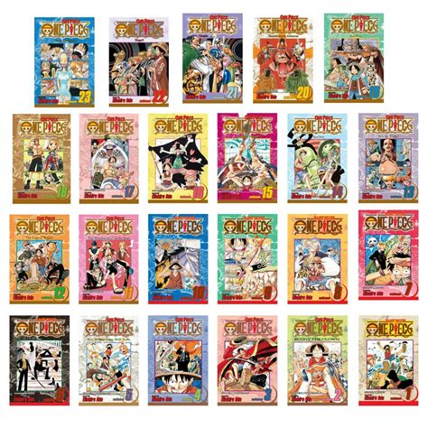 One Piece Set 1 East Blue Baroque Works Vol 1-23(No Box/Poster- Just