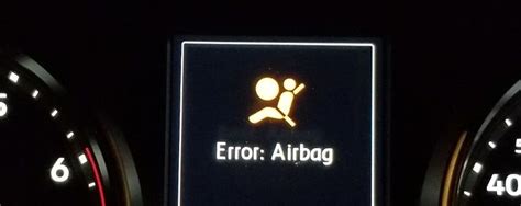 Decoding Volkswagen Airbag Errors: A Safety-First Approach